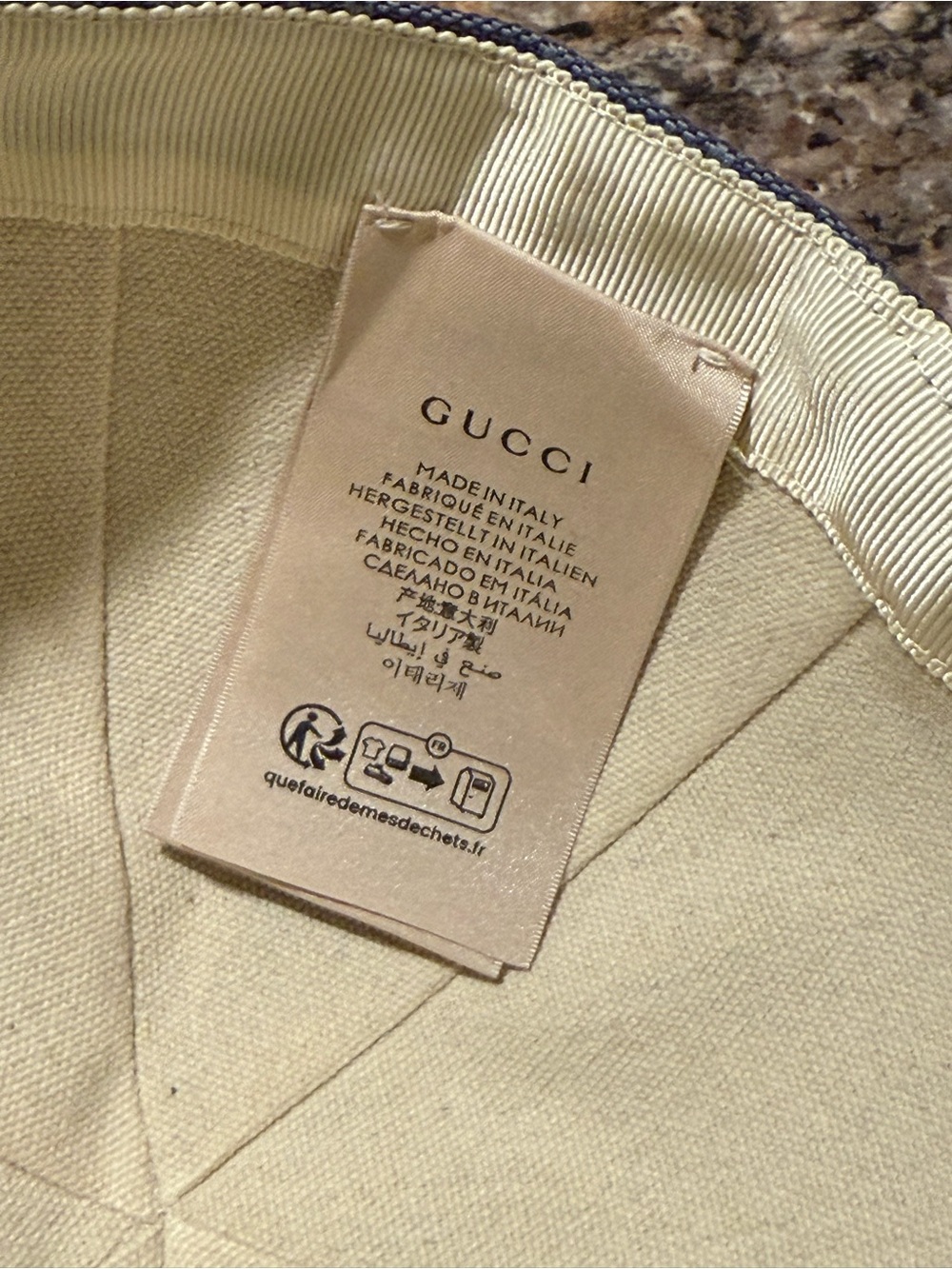 Monogram Baseball Cap - Picture 4 of 5